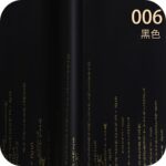 Love Code Flower Wrapping Paper black