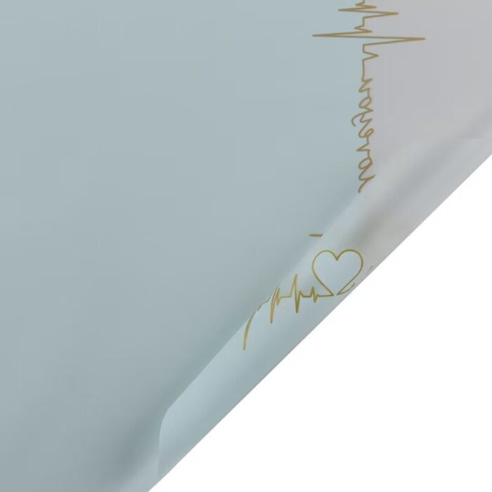 Heartbeat Jelly Bouquet Wrapping Paper green
