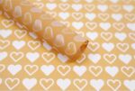 Little Love Flower Wrapping Paper orange