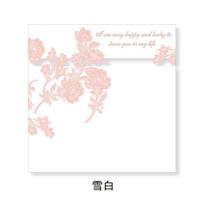 Printing Bouquet Wrapping Paper white