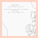 INS Style Floral Wrapping Paper champagne white