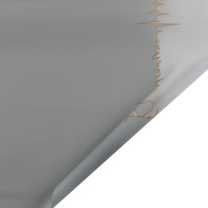 Heartbeat Jelly Bouquet Wrapping Paper grey