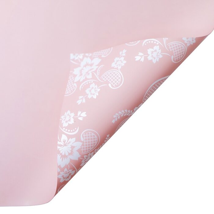 Memories Flower Wrapping Paper pink