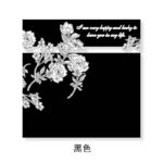 Printing Bouquet Wrapping Paper black