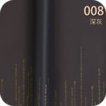 Love Code Flower Wrapping Paper deep grey