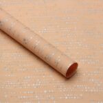 Meteor Shower Bouquet Wrapping Paper champagne