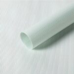 Smog Line Flower Wrapping Paper green