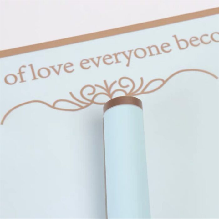 Phnom Penh Secret Bouquet Wrapping Paper light blue