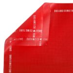 Loli Grid Flower Wrapping Paper red