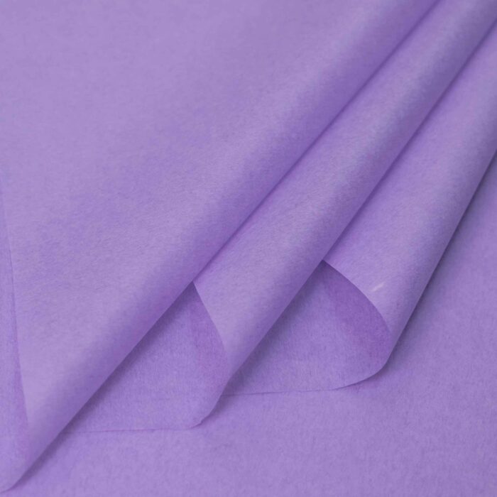 Solid Color Sydney Flower Wrapping Paper purple