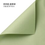 Monochrome Bouquet Wrapping Paper matcha green
