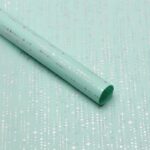 Meteor Shower Bouquet Wrapping Paper green