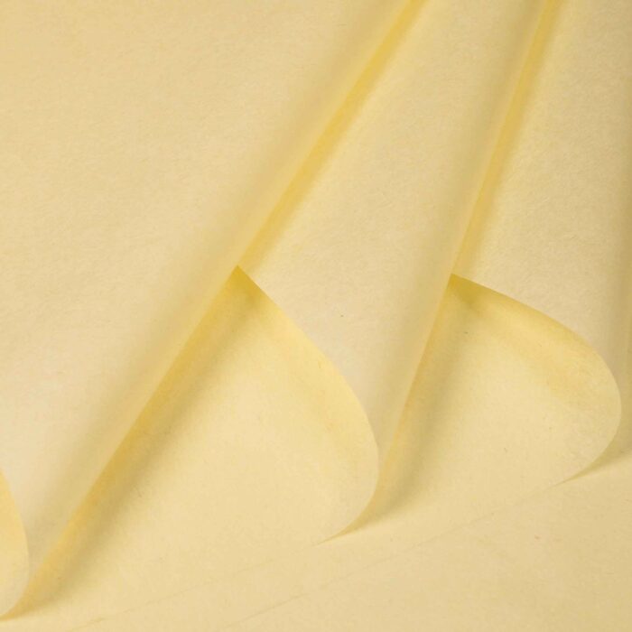 Solid Color Sydney Flower Wrapping Paper yellow
