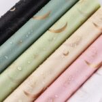 Moon Goddess Bouquet Wrapping Paper waterproof