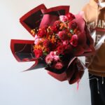 INS Style Floral Wrapping Paper for bouquet