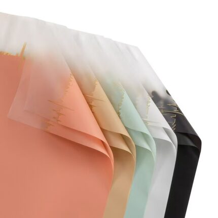 Heartbeat Jelly Bouquet Wrapping Paper for wholesale