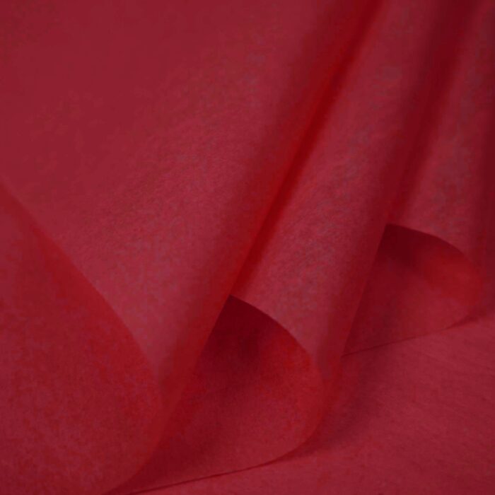 Solid Color Sydney Flower Wrapping Paper red