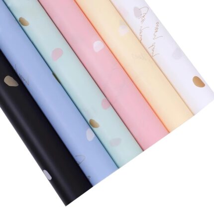 Petal Rain Bouquet Wrapping Paper