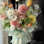 Little Lace Cellophane paper wrapping Bouquet