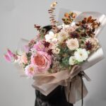 Smog Line Flower Wrapping Paper for bouquet