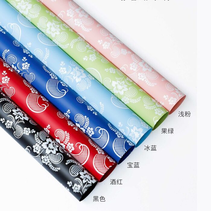 Memories Flower Wrapping Paper for gift arrangements