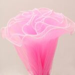 Pearl Wave Yarn floral decoration rose pink