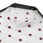 Caramel Dots Floral Wrapping Paper for wholesale