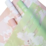 Printing Bouquet Wrapping Paper waterproof floral wrap 56x56 cm