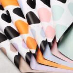 Giraffe Floral Wrapping paper informaction