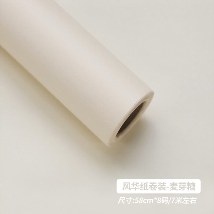 Monochrome Rose Bouquet Paper rolls maltose