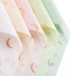 Moon Goddess Bouquet Wrapping Paper waterproof 56x56 cm