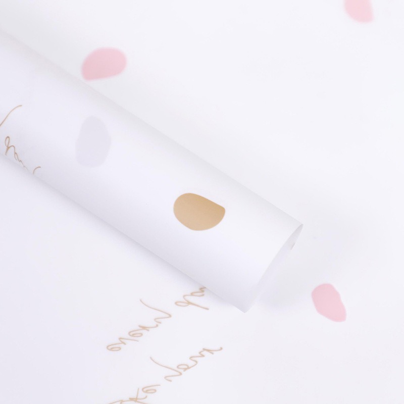 Petal Rain Bouquet Wrapping Paper whtie Petal Rain Bouquet Wrapping Paper whtie