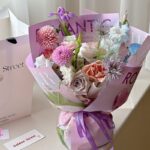 Joyful Floral Wrapping Paper for bouquet