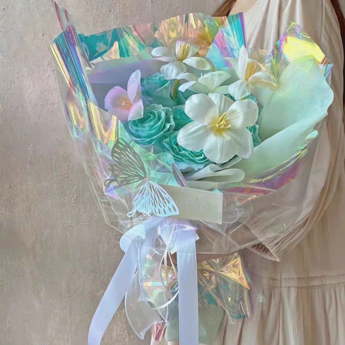 Magic Film Rolls Floral wrapping Paper for bouquet
