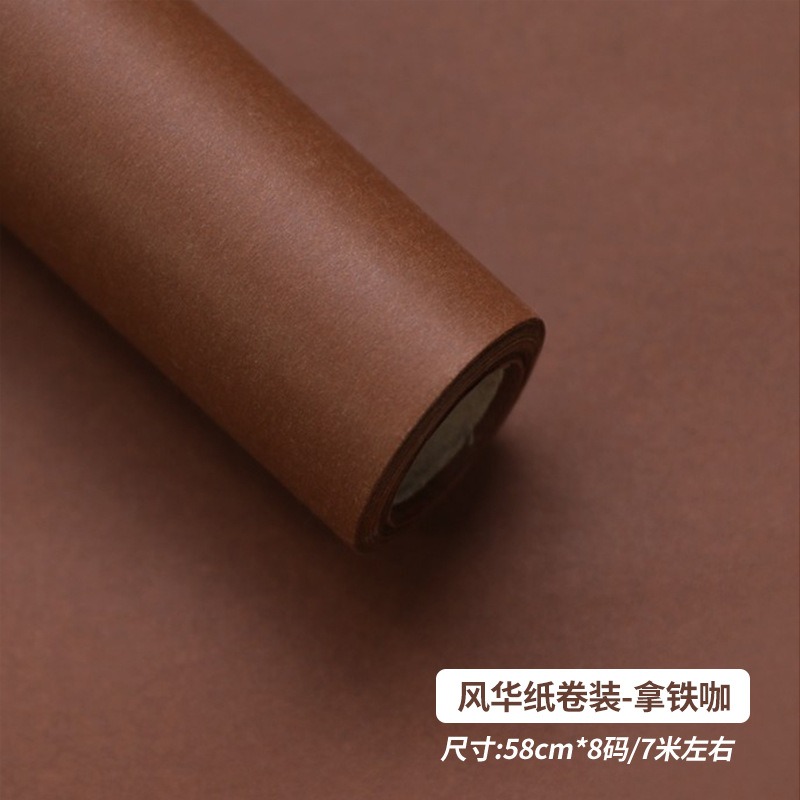 Monochrome Rose Bouquet Paper rolls coffee Monochrome Rose Bouquet Paper rolls coffee