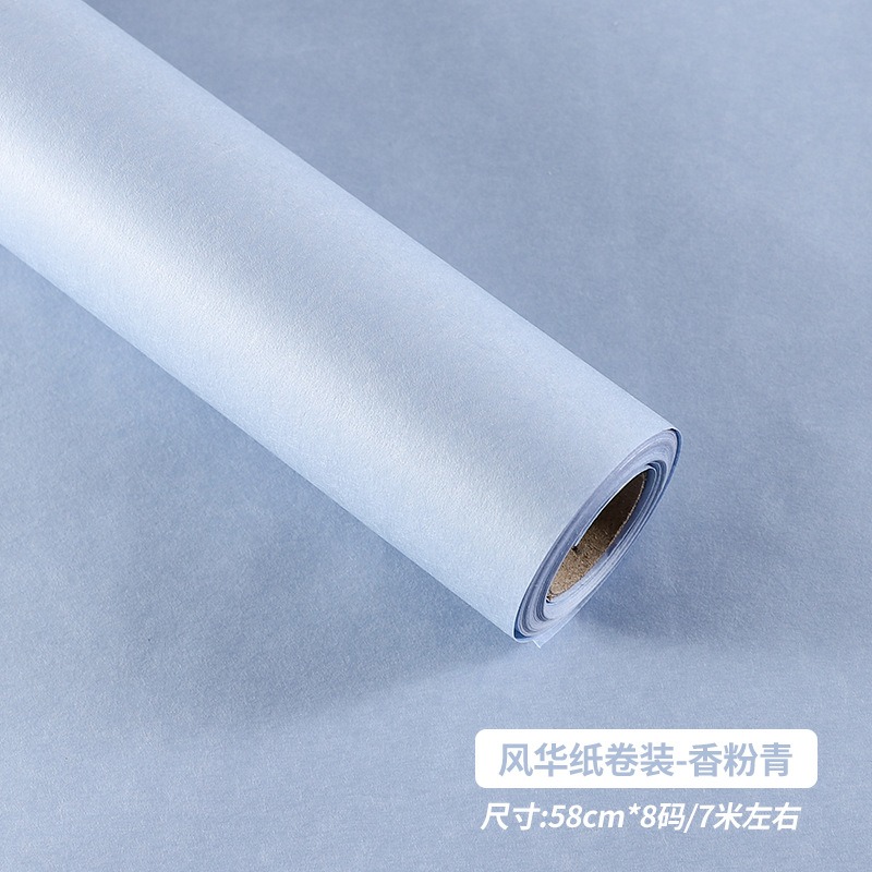 Monochrome Rose Bouquet Paper rolls pink blue Monochrome Rose Bouquet Paper rolls pink blue