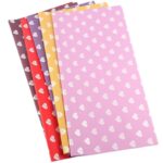 Little Heart Bouquet Wrapping Paper waterproof floral wrap 56x56 cm