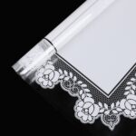 Little Lace Cellophane Bouquet Wrapping Paper white