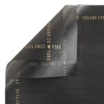 Loli Grid Flower Wrapping Paper black