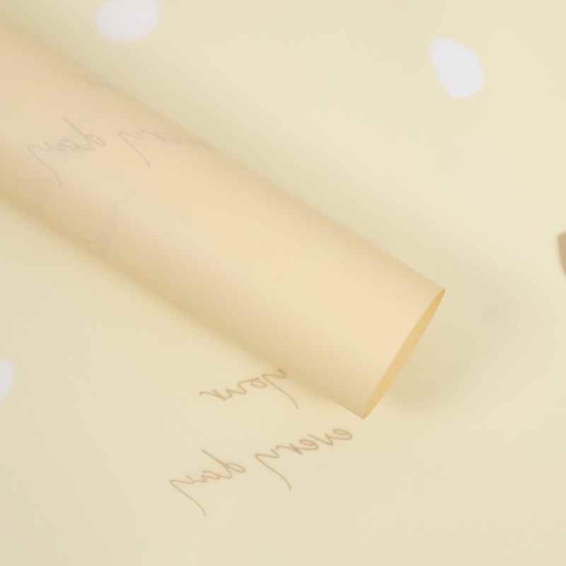 Petal Rain Bouquet Wrapping Paper yellow Petal Rain Bouquet Wrapping Paper yellow