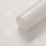 Crystal Bubble Bouquet Wrapping Paper white