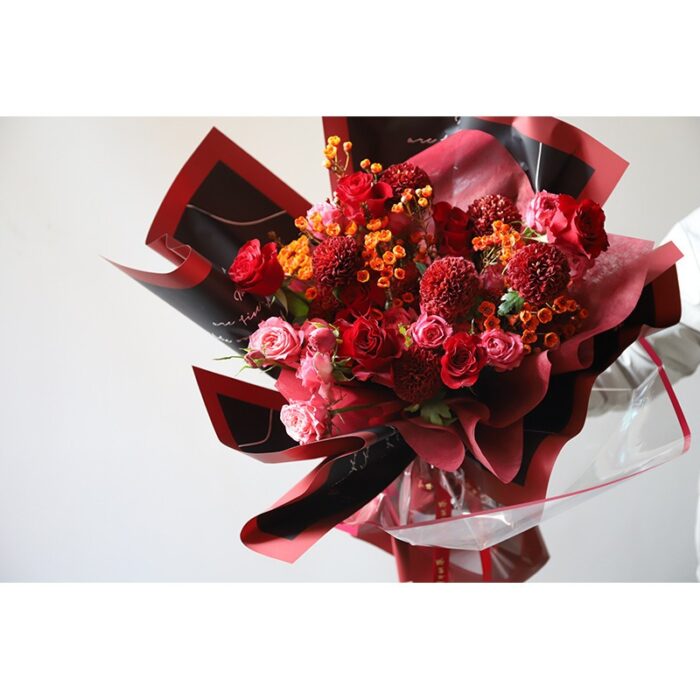 INS Style Floral Wrapping Paper for bouquet
