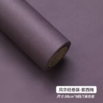 Monochrome Rose Bouquet Paper rolls prune purple