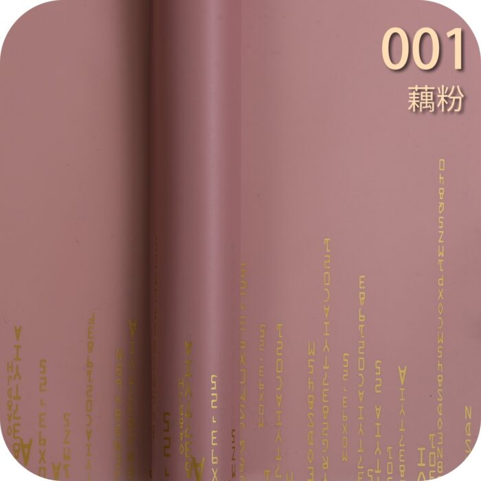 Love Code Flower Wrapping Paper lotus root pink