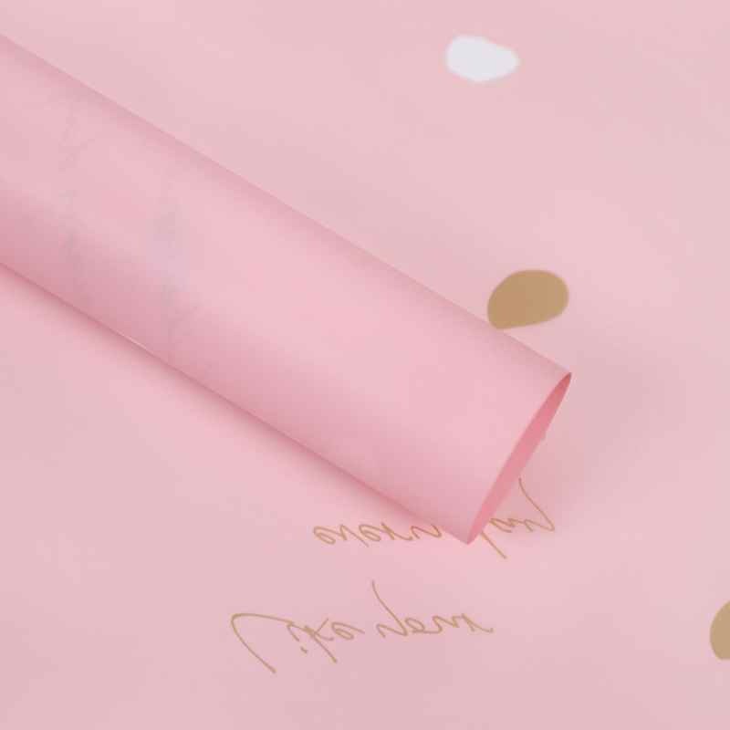 Petal Rain Bouquet Wrapping Paper pink Petal Rain Bouquet Wrapping Paper pink