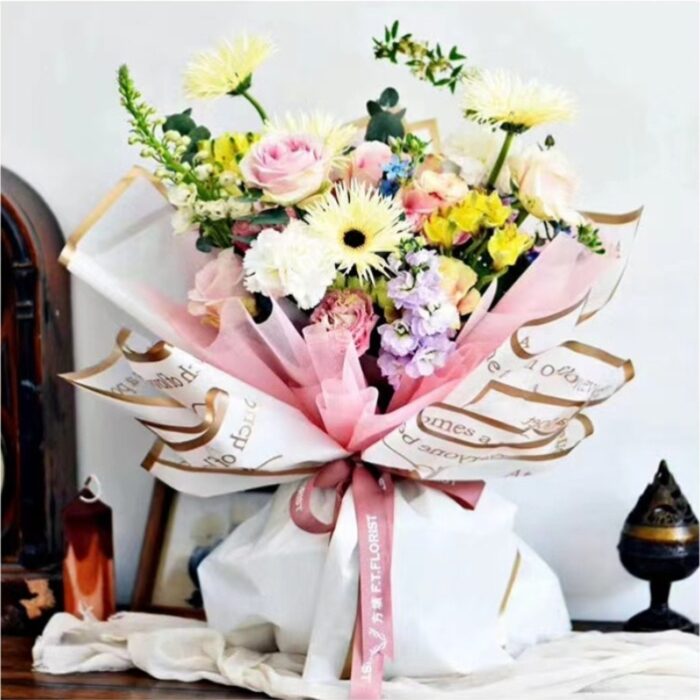 Phnom Penh Secret Bouquet Wrapping Paper for bouquet