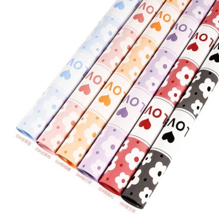 Sweetheart Lover Flower Wrapping Paper wholesale