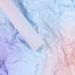 Gradient Sydney Bouquet Wrapping Paper blue pink