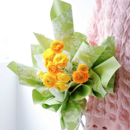 Memories Flower Wrapping Paper for bouquets
