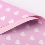 Little Heart Bouquet Wrapping Paper pink